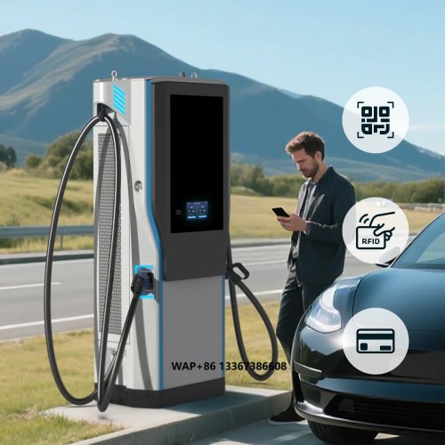 Solar DC fast charging station for electric vehicles (CCS) - 120/160/240/320 kW