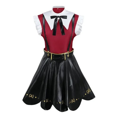 Abyss KAngel 'Ame-chan' anime JK schooluniform cosplay set – plissé nepleren rokje en top, Halloween kostuum