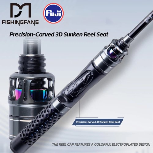 FISHINGFANS RANCY MAX 2.0 UL（ウルトラライト）ルアーロッド 5' / 5'6'' / 6' – 中空チップ、1〜6g、ファーストアクション、FUJI Oガイド、中空グリップ