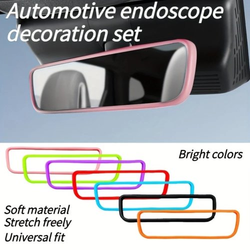 Profilo protettivo in silicone antiscivolo per cornice specchietto retrovisore — Tesla Model 3/Y