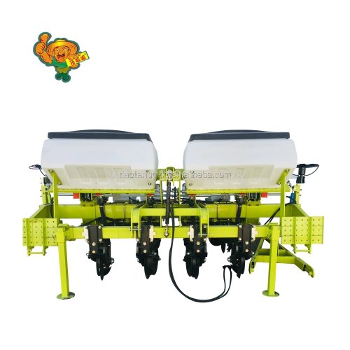 Semoir pneumatique sans labour (no‑till), 2–6 rangs pour maïs et tournesol