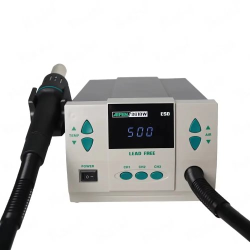 Máy rework khí nóng AIFEN 861DW — Súng khí nóng hiển thị số cho hàn PCB điện thoại, làm nóng nhanh