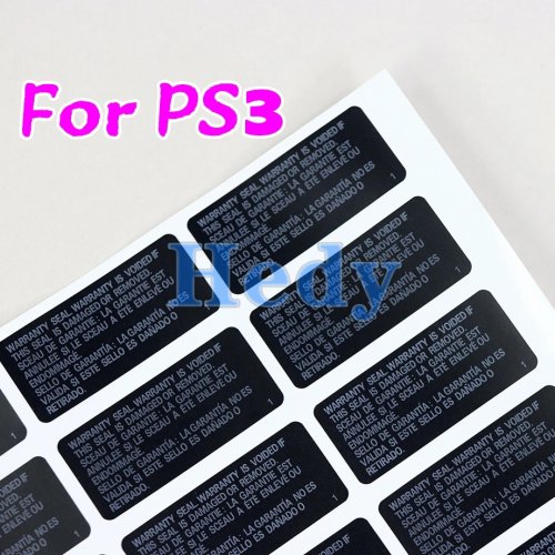 PS3用 セキュリティ/保証シール ステッカー 5枚セット（2015B）