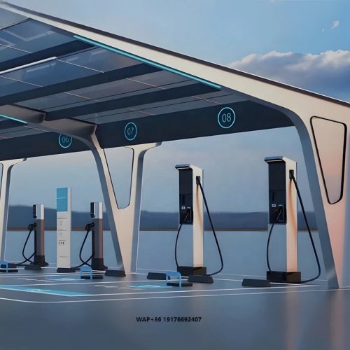 DC-snellader 200/300/360/500 kW – vloerstaande laadpaal voor bedrijfsvoertuigen (vrachtwagens/bussen), compatibel met zonne-energie