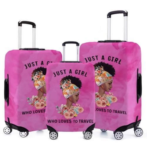 Lot de 3 housses de valise extensibles et lavables (S/M/L) – couleur sable