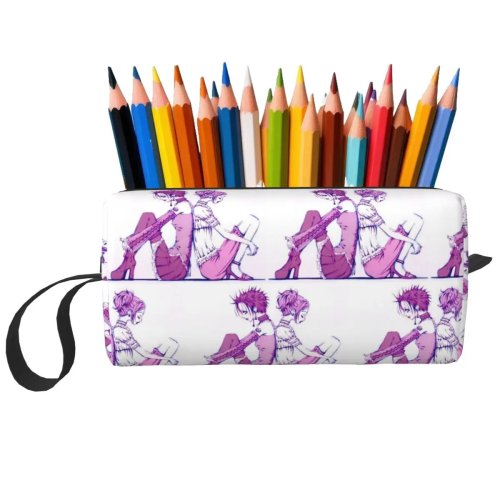 Nana (Shoujo) Anime Kosmetiktasche – Make-up Organizer, Kulturbeutel/Dopp-Kit & Federmäppchen für Damen