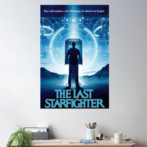 Tranh canvas phim 'The Last Starfighter' — Tranh treo tường trang trí nhà