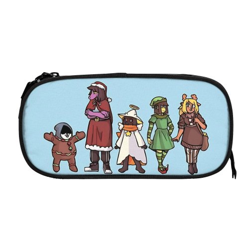 Piórnik Deltarune Pixel Monster – Etui na długopisy i ołówki z motywem pixel, szkolny, dla dziewczynek
