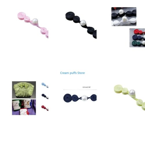 50 stuks Parel-knoop (schijf) – Decoratieve knopen voor kleding, naaibenodigdheden