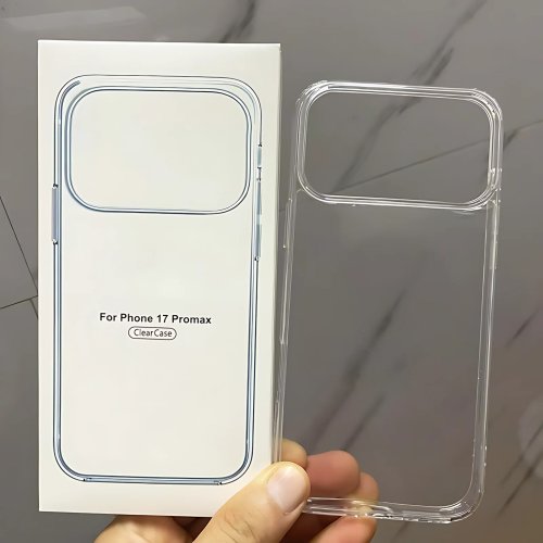 Funda ultra fina transparente (TPU) para iPhone 5/6/7/8/SE/X/XR/XS/11/12/13/14/15/16/17/Pro/Pro Max/Mini