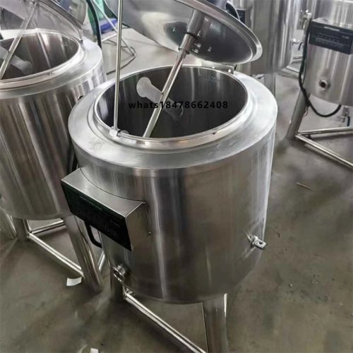 Kleine industriële pasteuriseermachine voor melk — Machine voor kaasmaken