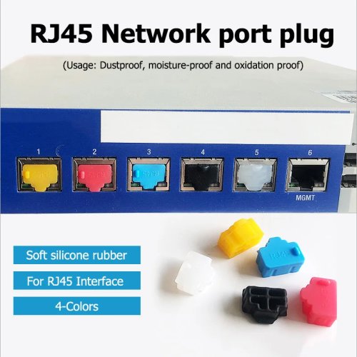 RJ45 Staubschutzstopfen – Wasserdichte Abdeckung für RJ45-Netzwerkanschluss (Laptop/PC), 1/5/10/20 Stück