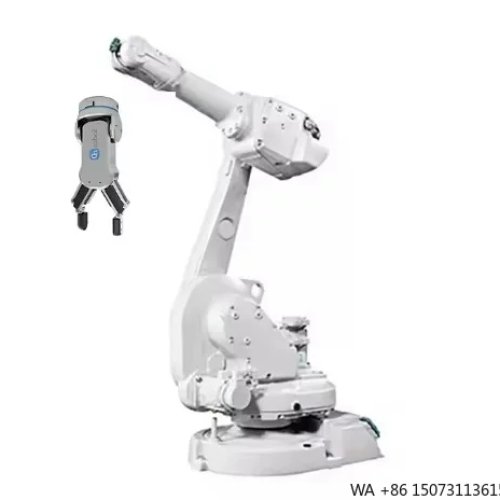 Braço robótico industrial compacto 6 eixos com controlador e garra de vácuo para linhas de montagem automóvel