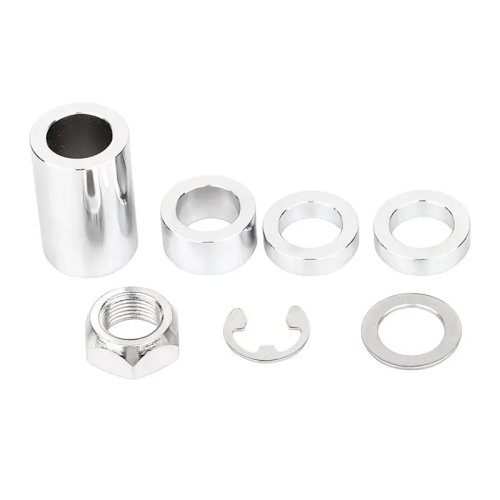 Kit spacer poros belakang krom untuk Harley Softail FLST/FSXT 2008 ke atas (FLSTC-A02G)