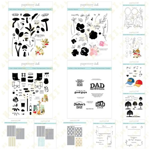 Set metalen stansmallen 'Vaderdag' met teksten en strepen – inclusief stempels, sjabloon en embossing/hot-foil template voor scrapbook- en dagboekdecoratie