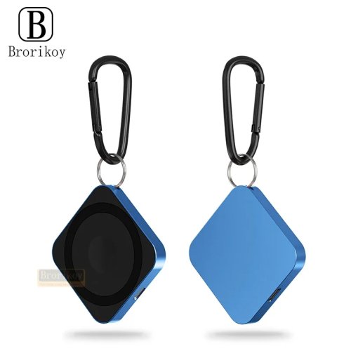 カラビナ付き磁気ワイヤレス充電器・ポータブルUSB‑C充電ステーション（iPhone・Apple Watch・AirPods対応）