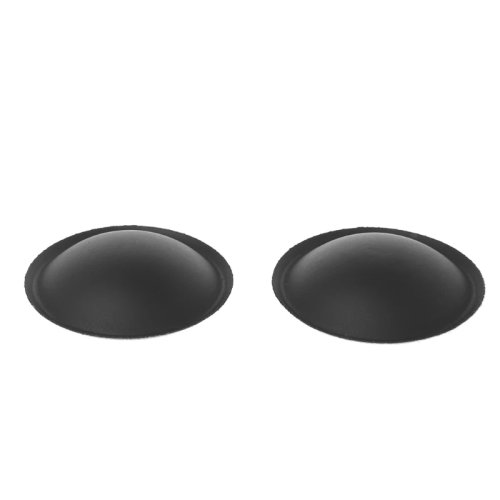 2 Peças Tampas anti‑poeira 35–75 mm para altifalante/woofer, cúpula em PP — peça de substituição para reparação de áudio