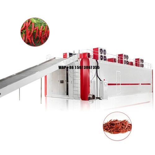 Wielkoformatowa automatyczna linia susząca do produkcji mąki z papryki, chili i warzyw