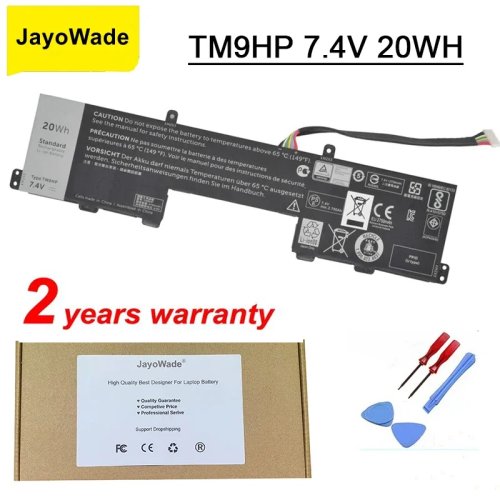 Batería para laptop Dell Latitude 13 7350 — repuesto compatible con TM9HP, J84W0, FRVYX (2ICP4/55/82)