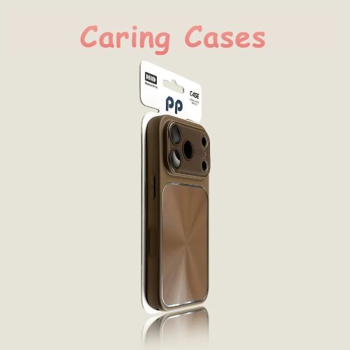 Ốp lưng iPhone 17 Pro Max phủ toàn bộ, cửa sổ lớn, họa tiết CD, chống sốc — tương thích iPhone 16/15/14/13