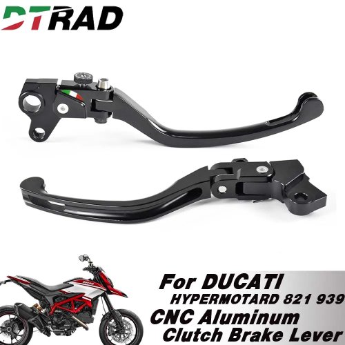 Klappbare, verstellbare Brems- und Kupplungshebel für Ducati Hypermotard 939 / Strada 821 / Hyperstrada