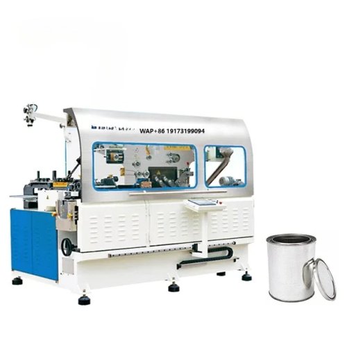 Máquina de soldar automática para línea de producción de latas redondas 1–5 L