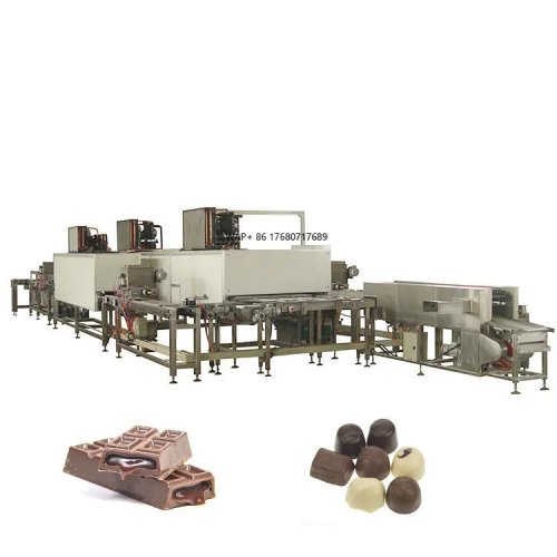 Industrielle Multifunktions-Maschine zur Herstellung von Schokoladenriegeln – komplette Schokoladen-Produktionslinie, Fabrikpreis