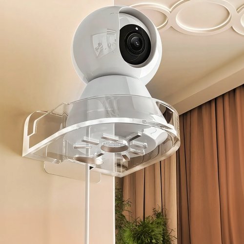 حامل حائط عالمي لكاميرا المراقبة CCTV بدون حفر — متين وموفر للمساحة