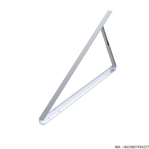 Support réglable pour panneau solaire, fixation sur tuyau