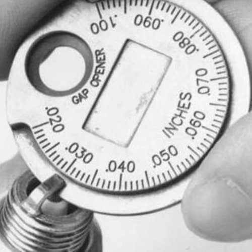 Jauge d'écartement pour bougie 0,6-2,4 mm (type pièce)