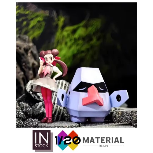 Figurine en résine, échelle 1/20 – Roxanne et Nosepass (Scale World ACE)