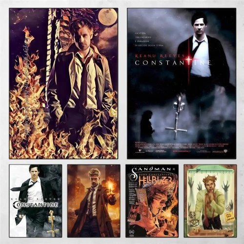โปสเตอร์ภาพยนตร์ Constantine — ภาพพิมพ์ตกแต่งบ้าน ห้องนอน ห้องนั่งเล่น เหมาะเป็นของขวัญ