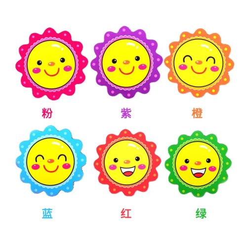 Imanes de flor 30 mm para refrigerador — stickers magnéticos suaves para pizarra y evaluación escolar