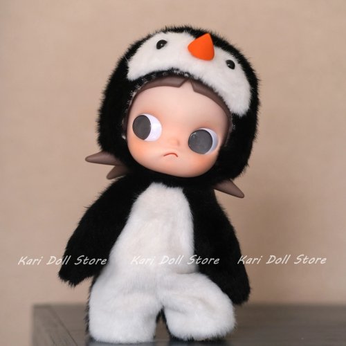 Ручная одежда для кукол Blythe/Landazz/Landoudou/Zsiga (ob24/ob22) — Пингвин-костюм 1/8 для 8-суставной куклы с аксессуарами