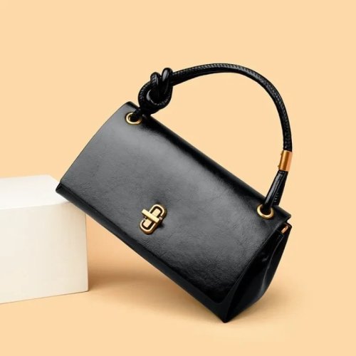 Bolsa pañalera de lujo hecha a mano para mujer — tote de cuero, gran capacidad, bandolera o para hombro