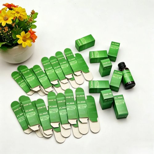 ชุดบรรจุภัณฑ์เพปไทด์/โปรตีน 3ml/10ml พร้อมสติกเกอร์โฮโลแกรมกันปลอม และกล่องกระดาษแข็งสั่งทำ