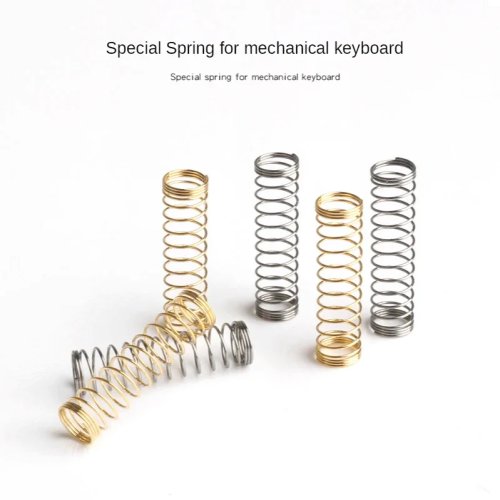 Federn für mechanische Tastaturschalter, goldplattiert, kompatibel mit Cherry MX – 35 g/45 g/60 g/62 g/67 g/80 g/150 g