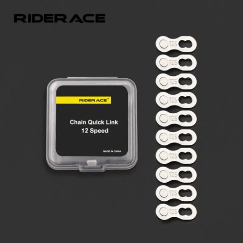 RIDERACE Sambungan Rantai Sepeda (Quick Link) 5 Pasang untuk 10/11/12-Speed - Road & MTB