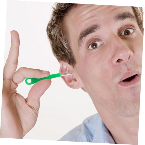 4-Piece Stainless Steel Ear Wax Removal Kit — Reusable Ear Picks for Adults & Kids, Durable Ear Cleaning Tools