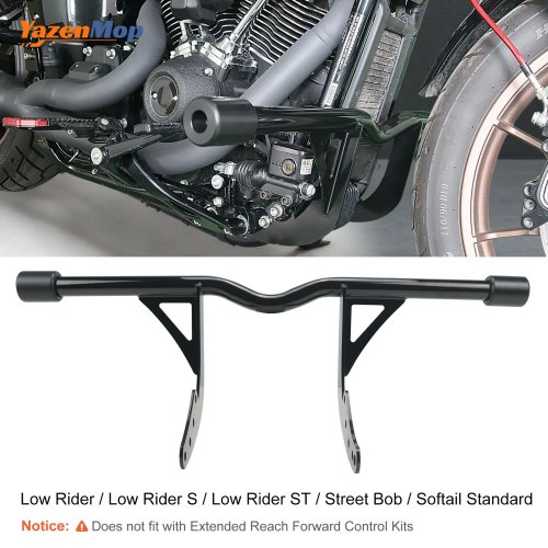 Front engine guard / crash bar for Harley Softail 2018-up — fits Street Bob, Low Rider S, Low Rider ST, Softail Standard
