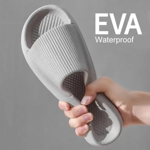 Шльопанці для душу EVA протиковзкі, мʼяка масажна підошва, водонепроникні, для чоловіків і жінок