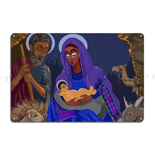 Letrero metálico "Visit Ethiopia" – Ceremonia de café Habesha, cartel vintage para bar, cafetería y hogar