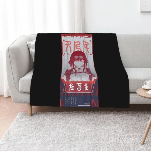 Kafka Wanted Honkai: Star Rail 소파용 담요 — 거실용 스타일리시 블랭킷