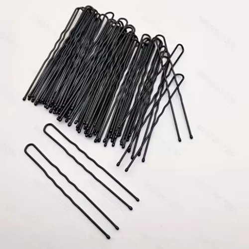 Pinces cheveux en U 6 cm — Clips de coiffage couleurs assorties, pour coiffeurs professionnels