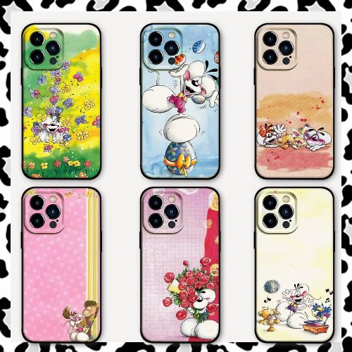 Etui z motywem D‑Diddl (myszka) do iPhone 17/16/15/14/13/12/11 — pasuje do Pro, Pro Max, Plus i Mini