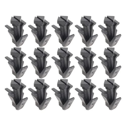 15er Set Nylon-Grill-Clips schwarz (61014) - Ersatzbefestiger für Nissan Frontier (76882-0M060)