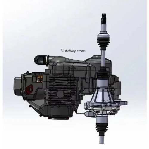 Motor GY6 250/300 cc con diferencial para scooter