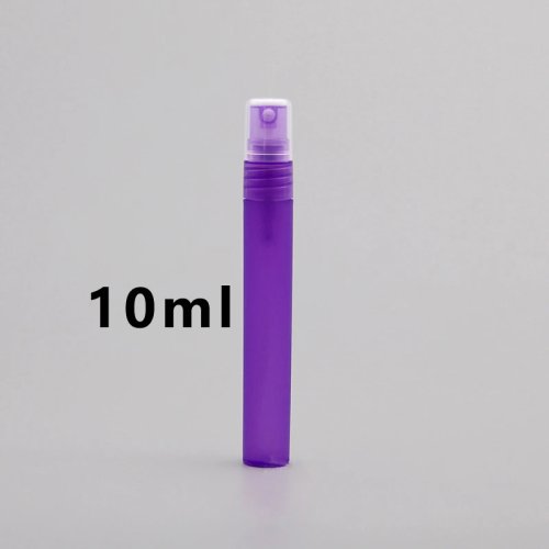 미니 스프레이 병 10ml — 휴대용 리필 분무기, 둥근 캡(120×16mm) 여행용 소독제용