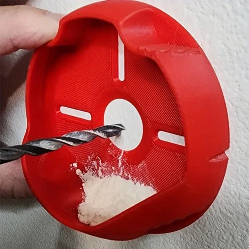 جامع غبار للمثقاب مطبوع بتقنية 3D — ملاءمة مخصصة، قابل لإعادة الاستخدام، محول جمع الغبار للمثقاب المطّرق والأدوات الكهربائية