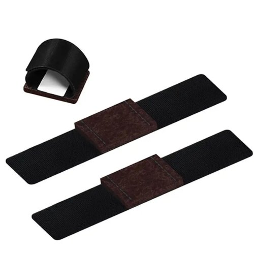 Protectores de piso para sillas tipo trineo, 24 almohadillas de fieltro con velcro para patas de silla